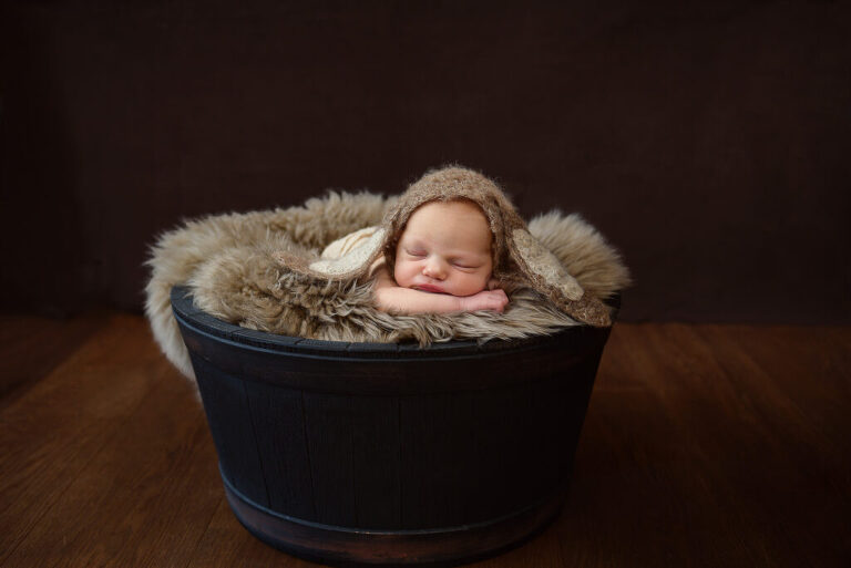 Neugoborenesfotoshooting